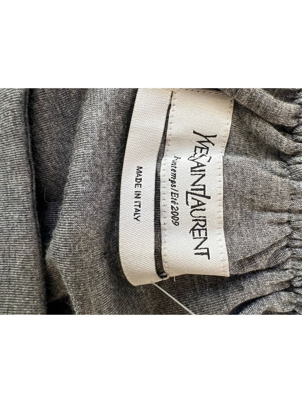YSL Yves Saint Laurent Runway Silver Sleeveless Dress Size 6 - Picture 5 of 9